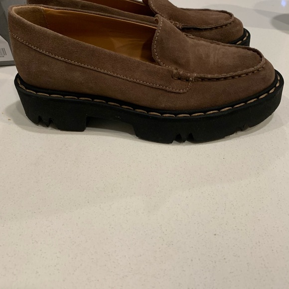 Aquatalia Brown Suede Loafers - Picture 2 of 7